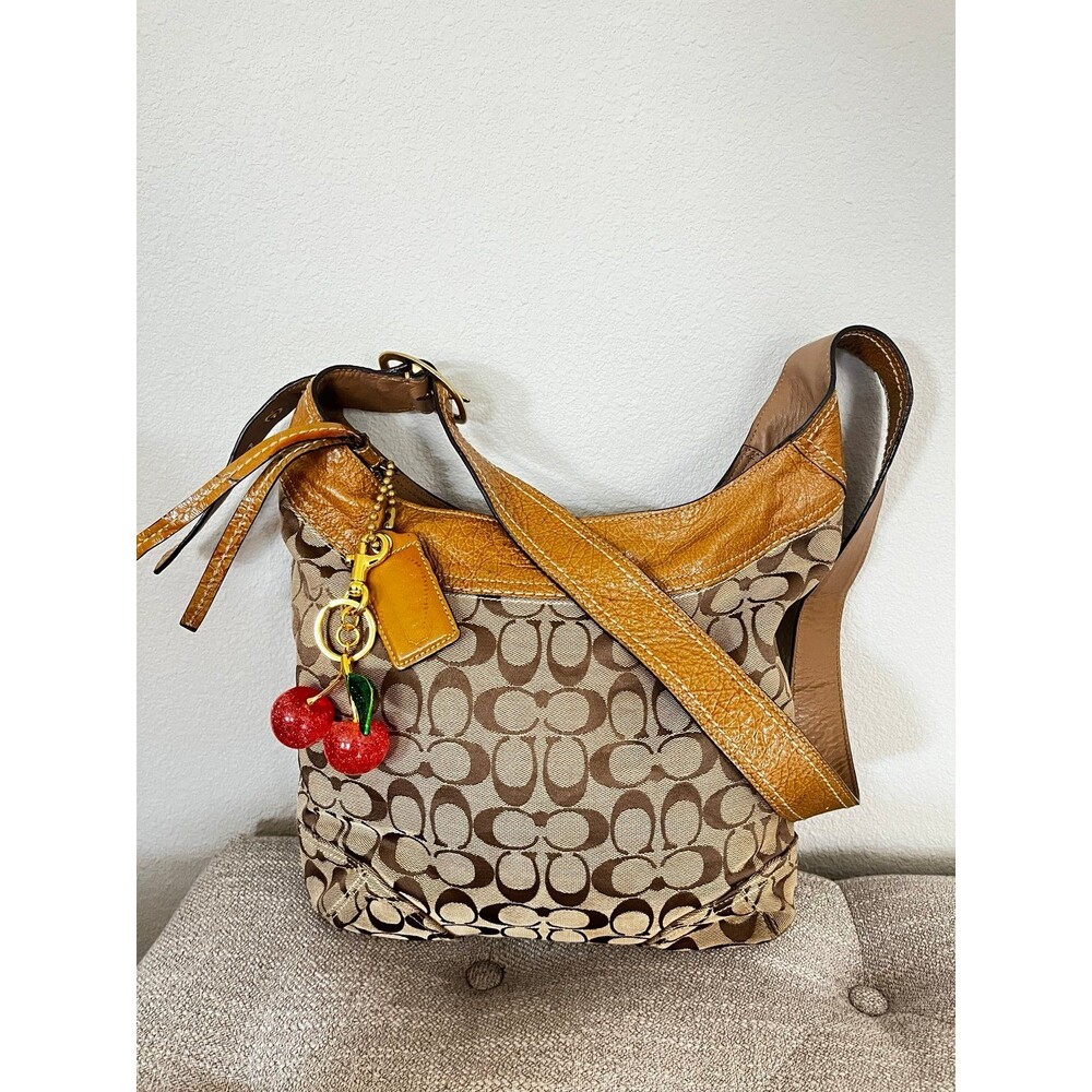 Coach Bleecker Signature Hobo Bag